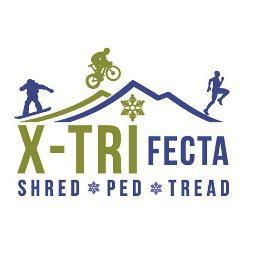 A winter triathlon, the first of it's kind : Snowboard or Ski, Mountain Bike, and Trail Run.