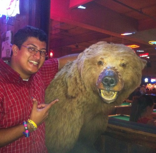 Im fat, brown, and on the ground!