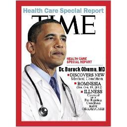 Renowned Chicago Surgeon and Harvard Med School Grad, Dr. Barack Obama, MD., makes a miraculous medical discovery--Romnesia--1st diagnosed in Mitt Romney.