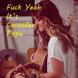 FuckYeahItsCass's profile picture. A fan account made for the wonderful Cassadee Pope, catch her on this season of The Voice.