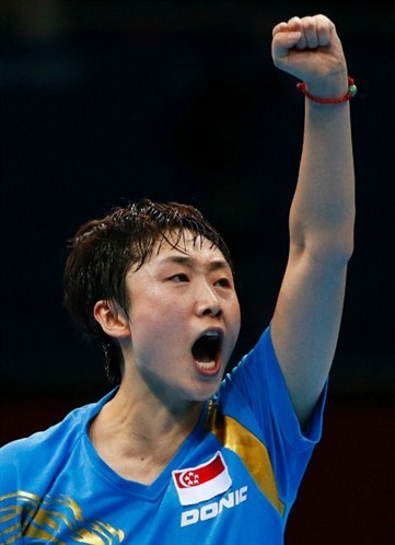 Feng also led her compatriots li jiawei and wang yuegu to take another olympic bronze medal for singapore in the women's team event against south korea. Feng Tian Wei . Feng Tian Wei Fengtianweisg Twitter