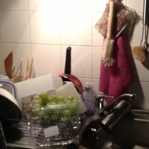 Was man im Haushalt so alles erleben kann.