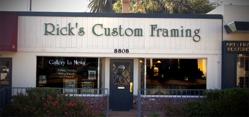 Rick's Custom Framing offers the finest selection of handcrafted frames plus superb craftsmanship and expert advice.