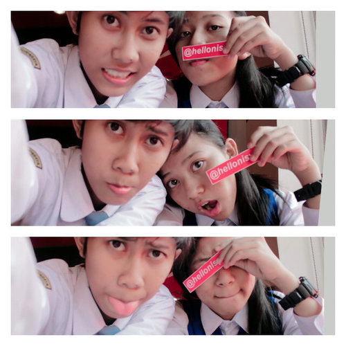 Awali hari dengan Bismillah dan senyum merona ♥