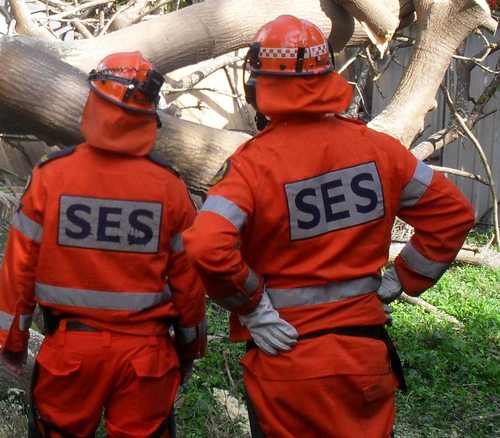 The NSW SES is the combat agency for floods, storms and tsunamis.