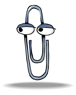 Your favorite paper clip from down the street.
clipped to something near you