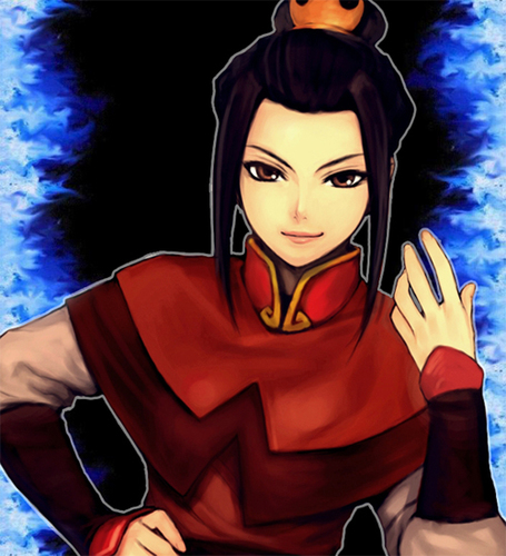 Im Azula. A Princess.... Soon will be Fire Lord! A Fire bender that is Blue flames.... My Disowned brother is Zuzu (Zuko). (Role-Play/PA)