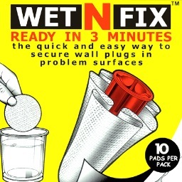 WetNFix's profile picture. Multi Award winning DIY product. Quick and cost effective! Fixing wall plugs fast!