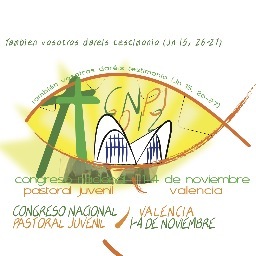 Twitter no oficial del CNPJ2012 Congreso Nacional de Pastoral Juvenil y Nueva Evangelización que se celebra en Valencia del 1 al 4 de noviembre de 2012