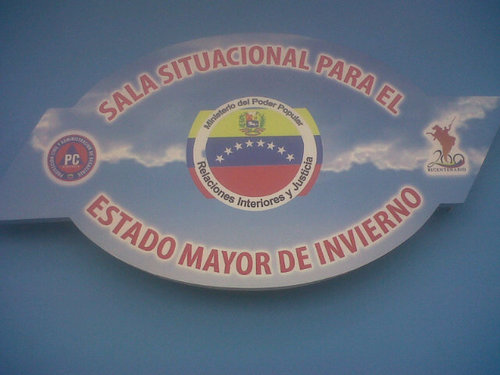 Sala Situacional Nacional de Proteccion Civil Nacional para el Monitoreo de Eventos de Orden Naturaly\o Antropico