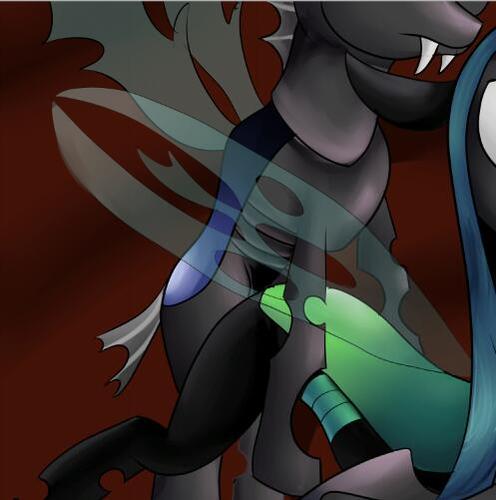 R34_Changeling's profile picture. I'm a changeling of the queen i love to have fun