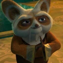 I am the Master and Trainer of the Furious Five and the Dragon Warrior Po, My quick whipped comments stop Po from doing anything. Stupid.