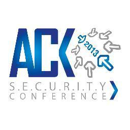 ACK Security Conference es el Encuentro Internacional de Seguridad Informática mas grande e importante de Colombia.