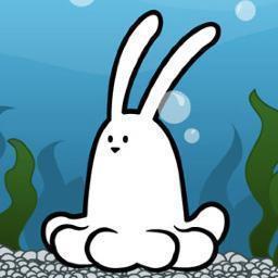 Octobunny by day, sleeping Octobunny by night..
