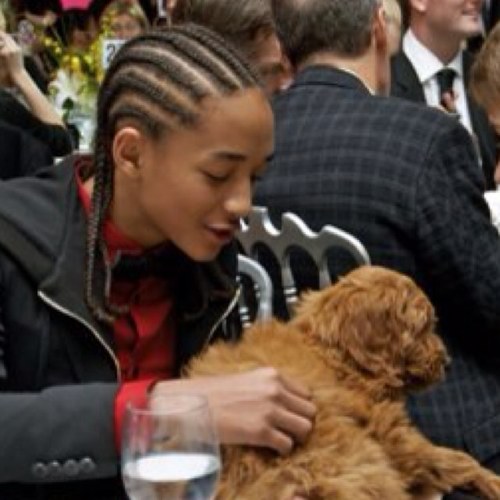Ive met Jaden twice. I won a competition and attended The Karate Kid premiere. Jaden follows. DAMN I wish my bio wasn't a lie. ♥ Peace. #MUCHLOVE