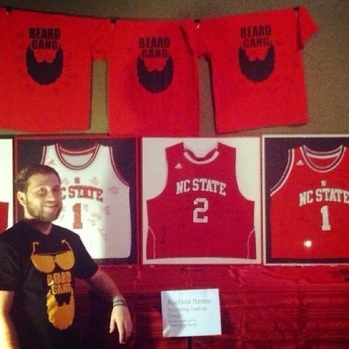 Join the Movement |supporting| Make-A-Wish Foundation and NC State Athletics! Merchandise found at The Keg and Creative Tshirts & Imaging on hillsborough st