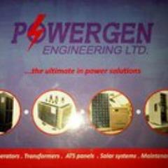 POWERGEN is one of the established organizations in the packaged power sector of the economy. Our areas of focus are in supply of Generators, Transformers, Cont
