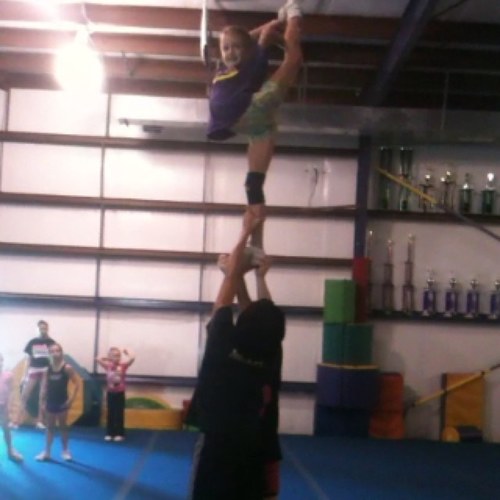 Cheerleader 2010-2013 Riptide allstars