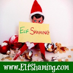 Because Santa's little helpers have been naughty. Share your naughty elf! Created by Kim Bongiorno of @LetMeStart. #ElfShaming #ElfOnTheShelf