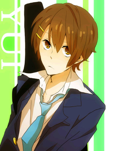[Verified by @OtakuAnimeRP]| I'm Yuu, Yui's genderbend| First guitarist from K-on!| CAKES IS MY LIFE!| I LOVE @_Azunyan_OA!♥ | @=followback