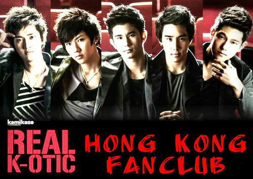 The 1st of K-OTIC Fansclub in Hong Kong,If you like K-OTIC,Welcome to join us!!!