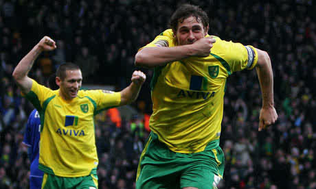 Norwich City. 20/10/12 turned our season around beating Arsenal 1-0. Being a fan for all my life, I'm not willing to change that. I will follow back. #Twitter92