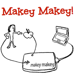 MakeyMakeyNL's profile picture. Met de MaKey MaKey! kun je functies van de computer (elk merk, geen drivers, geen instellingen) overnemen met 2 draadjes!Dus maak een stroomkring via een appel!