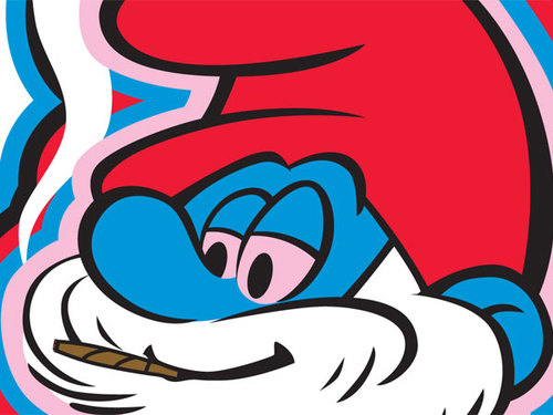 RealNiggasSmurf's profile picture. i'm blue drink pink and smoke weed fuck , follow