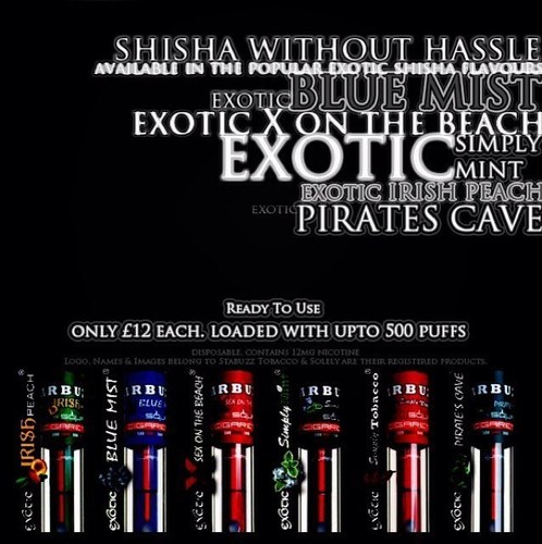 StarbuzzECigsUK's profile picture. Starbuzz E Cigs. Available To Pre Order From £12. Upto 500 Puffs. DM Me If Interested.