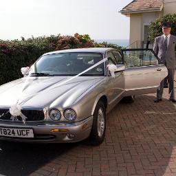 A&L Wedding Car Service. Classic Jaguar XJ8 Chauffeur driven wedding car service friendly professional and flexible. 01271 883122