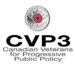 Canadian Veterans For Progressive Public Policy supports ideas & initiatives that improve the quality of life for veterans and all Canadians.