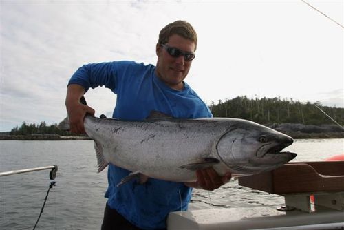 Bon Chovy Fishing Charters offer guided salmon trips from downtown Vancouver, Canada.