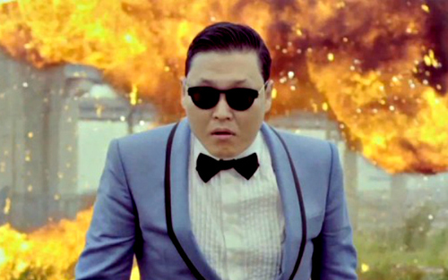 Hi I am PSY from KOREA.

Bringing you fun, random facts...GANGNAM STYLE!
(parody account)

Tweet me a big HELLO @gangnamPSTYLE if you read this!! :)