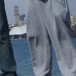 Oh heyyyy.  I'm your gray sweatpants.