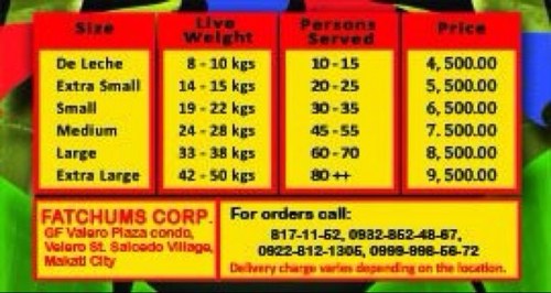 Cebu-style, ovenbaked, less fat, organic.. the healthier choice :D
