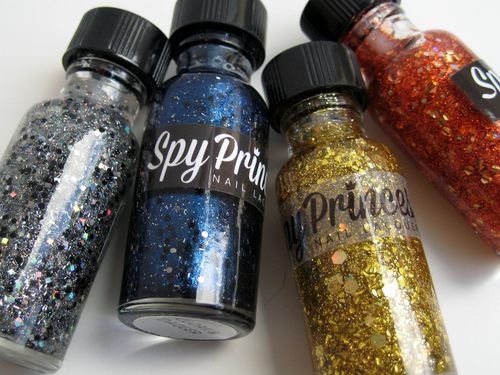 Sparkles, Espionage, Handmade Nail Polish.