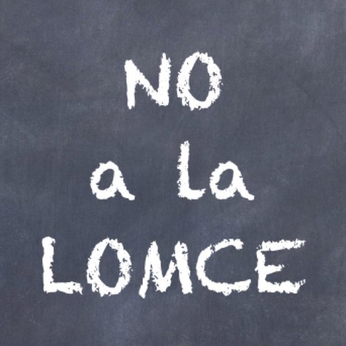 La educación es tarea todxs. El Anteproyecto de la LOMCE nace sin participación educativa. Una Ley elitista que rompe con la equidad. Participa, alza tu voz ya.