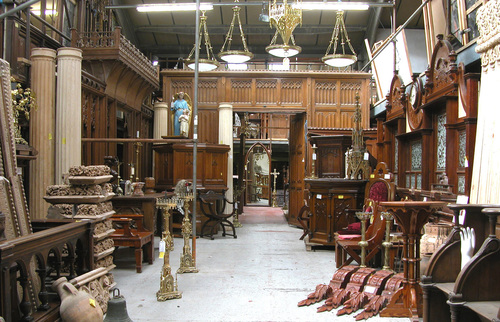 Sourcing and supplying architectural salvage and antiques