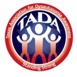 Texas Association for Dysautonomia Awareness:
A non-profit servicing the needs of the #dysautonomia community.