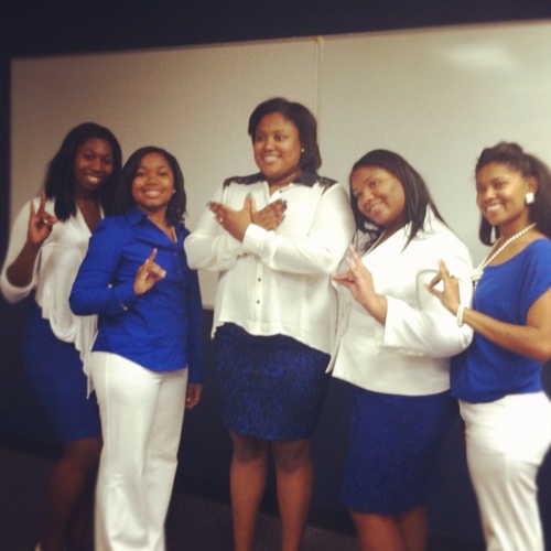 The Marvelous Mu Theta chapter of Zeta Phi Beta Sorority Incorporated. Founded on September 17,1977