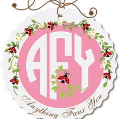 Everything looks better with a monogram.