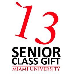 To commemorate your years at Miami, Senior Class Gift kindly requests donations towards the Armstrong Center Room 2013 & Class of '13 Scholarship. #MiamiSCG2013