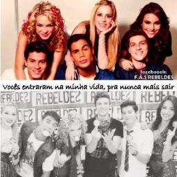 rebeniacos's profile picture. SMP REBELDE msm se mundo acabar,a terra desmoronar,td chao se alagar,sem ar eu fikar,sem voz,sem enxergar estarei smp  a amalos pq vcs sao como anjos pra mim♥