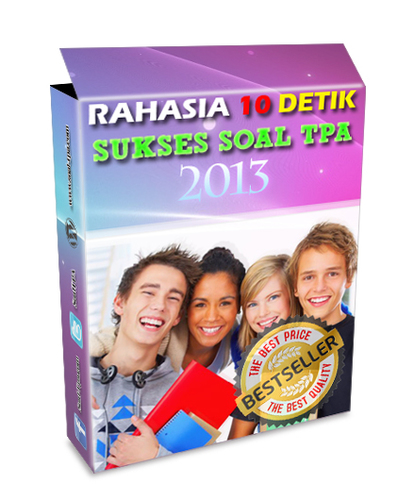 E-Book Rahasia Sukses 10 Detik Soal TPA 2017