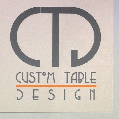 customtable's profile picture. Custom Table Design is a start-up with unique, one of a kind table design concept. All tables are hand made, and reflects the design concept.