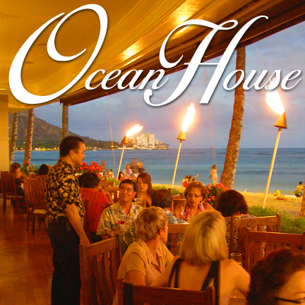 Aloha! Welcome to the Ocean House Restaurant. We specialize in Prime Rib and Seafood. Located in the Outrigger Reef on the Beach.(808)923-2277