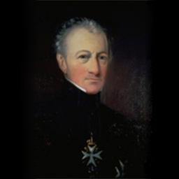 Douglas lifeboat station was established 1802. Picture is of Sir William Hillary who lived in Douglas and founded the Royal National Lifeboat Institute in 1824.