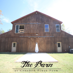 The Barn at Crooked Pines Farm provides a unique venue to Middle Georgia. With over 4,000+ sq. feet and two stories tall, it is perfect for any event!