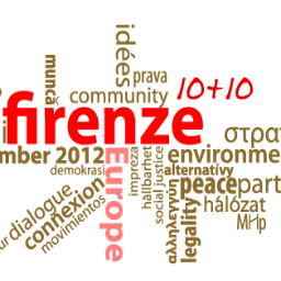 Firenze1010's profile picture. Joining forces for another Europe: 4 days to exchange on common strategies and actions, 10 years after the first ESF. November 8-11, 2012