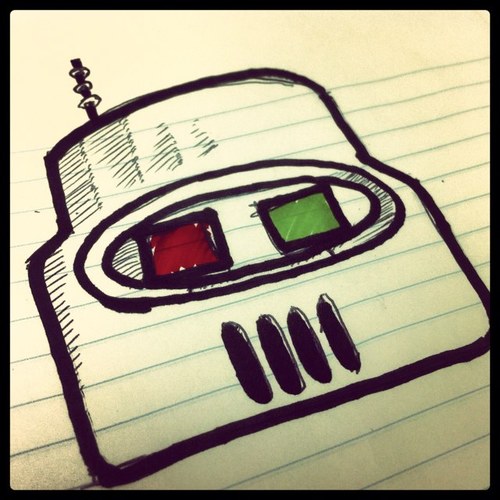 Robot Printer. Some Dudes. Maniacal Perfection.